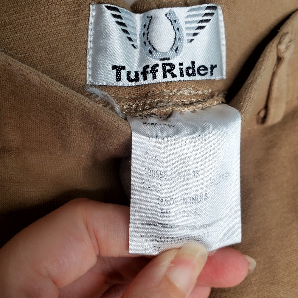 47) TUFFRIDER Horse Riding Pants Sz. 8 - Picture 2 of 6